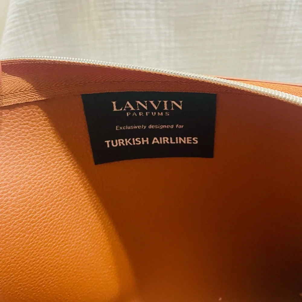 LANVIN PARFUMS  Cosmetic Bag Zip Case